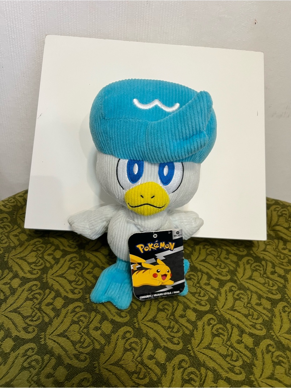 Pokemon Cramorant Plush - Blue & White with Yellow Beak